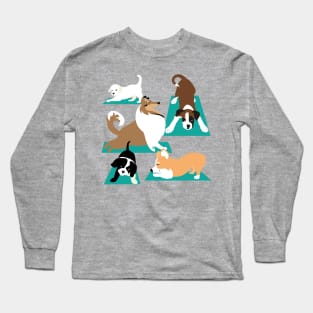 Yoga Dogs Long Sleeve T-Shirt